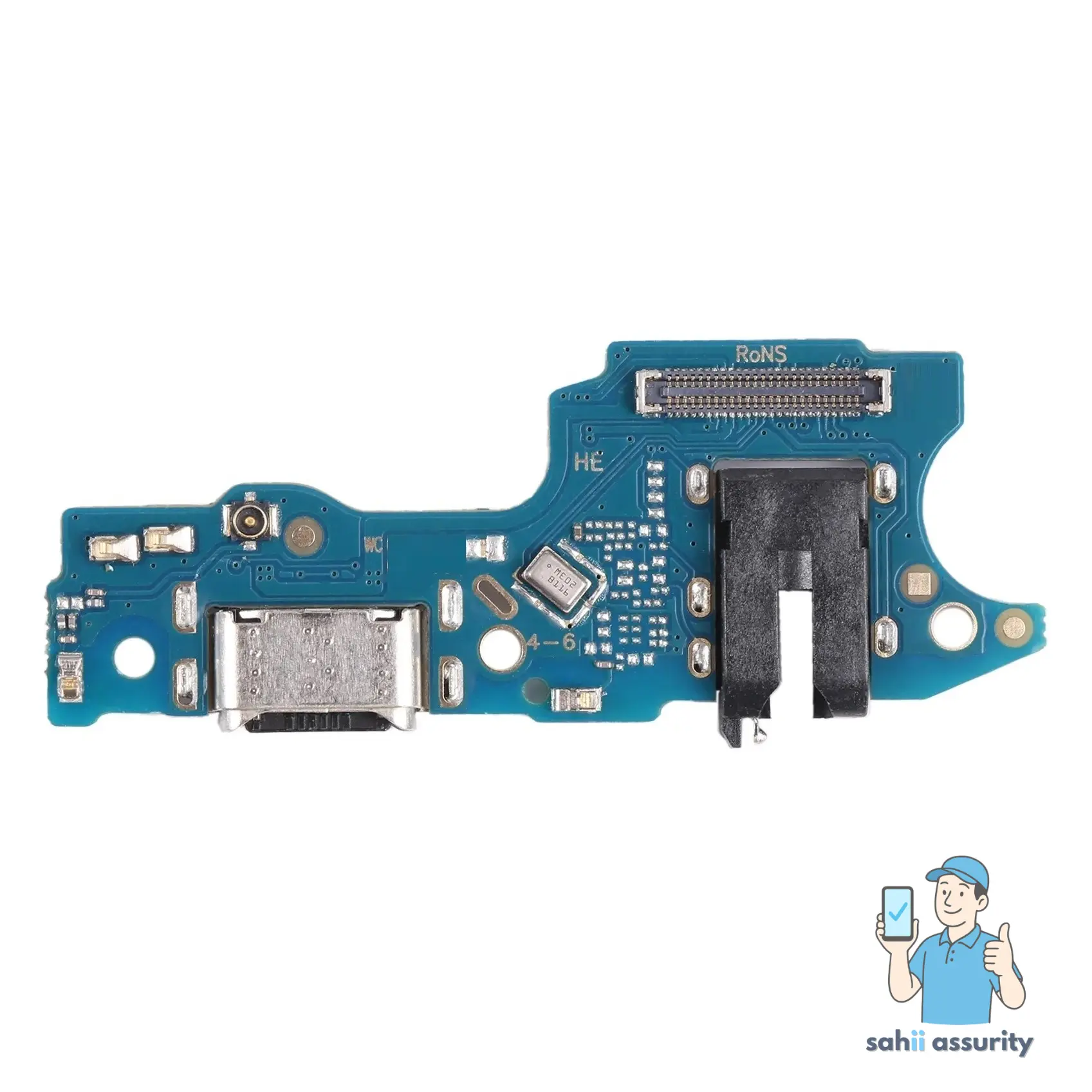Charging Connector Flex / PCB Board for Realme C53 India